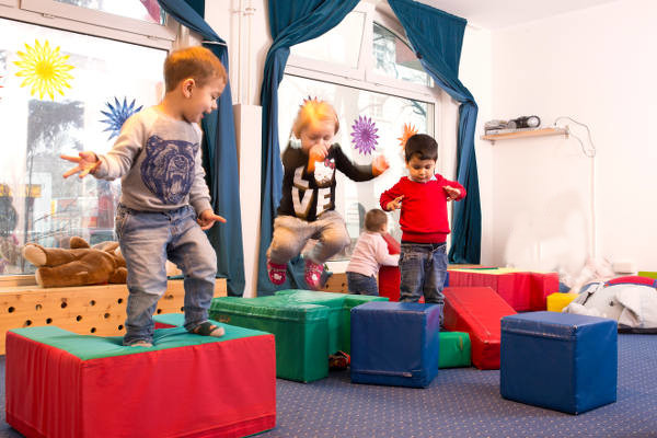 Toberaum bei den Minis